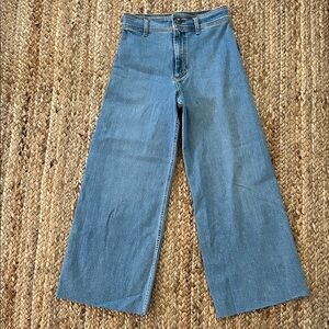 Wide-Leg High Rise Zara Jeans